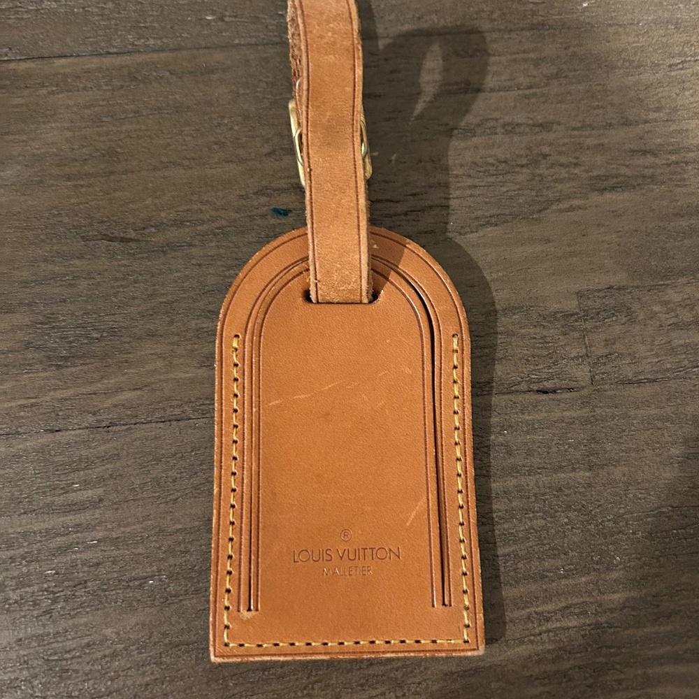 Louis Vuitton Vintage Luggage Tag